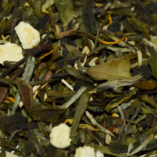 CHÁ BRANCO DE LIMÃO E GENGIBRE BIO - Harley Gabriel